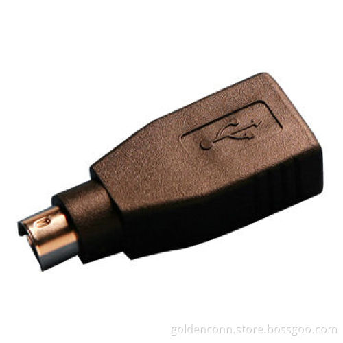 USB 2.0 to Mini DIN Adapter, OEM/ODM Orders are Welcome